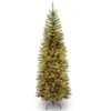 6.5 Ft. Pre-lit Kingswood Fir Pencil Artificial Christmas Tree, Clear Lights