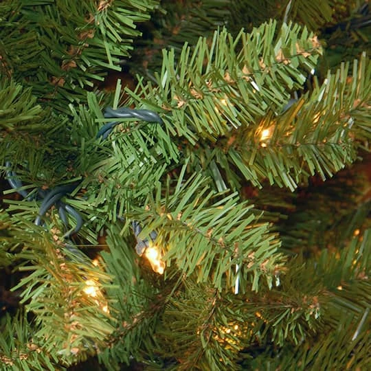 6.5 Ft. Pre-lit Kingswood Fir Pencil Artificial Christmas Tree, Clear Lights 3 6.5 Ft. Pre-lit Kingswood Fir Pencil Artificial Christmas Tree, Clear Lights - Image 3