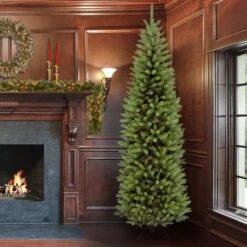 7 Ft. Unlit Kingswood Fir Pencil Artificial Christmas Tree -Michaels Store 28904 KW7 500 70 4
