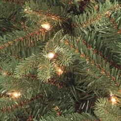 7.5 Ft. Pre-Lit Feel Real® Tiffany Fir Slim Artificial Christmas Tree, Clear Lights 9 7.5 Ft. Pre-Lit Feel Real® Tiffany Fir Slim Artificial Christmas Tree, Clear Lights -Michaels Store 28904 PETF3 304 75 2