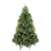 7.5 Ft. Pre-Lit Cashmere Mixed Pine Artificial Christmas Tree, Warm White LED Lights