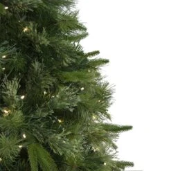 7.5 Ft. Pre-Lit Cashmere Mixed Pine Artificial Christmas Tree, Warm White LED Lights -Michaels Store D025861S 14