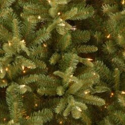 7.5 Ft. Pre-Lit Feel Real® Tiffany Fir Slim Artificial Christmas Tree, Clear Lights 10 7.5 Ft. Pre-Lit Feel Real® Tiffany Fir Slim Artificial Christmas Tree, Clear Lights -Michaels Store D048032S 13