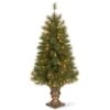 4ft. Prelit Atlanta Spruce Artificial Christmas Tree, Clear Lights