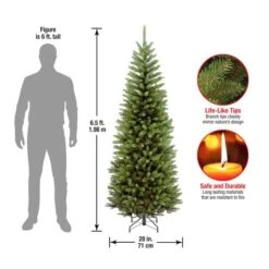 6.5ft. Unlit Kingswood® Fir Artificial Christmas Tree -Michaels Store D205087S 15
