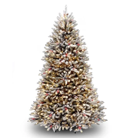 7ft. Pre-Lit Dunhill® Fir Artificial Christmas Tree, Clear Lights 2 7ft. Pre-Lit Dunhill® Fir Artificial Christmas Tree, Clear Lights - Image 2