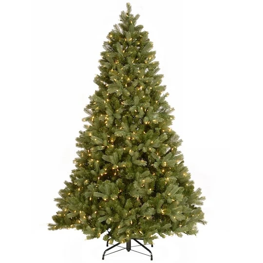 7.5ft. Pre-Lit Downswept Douglas® Fir Tree, Dual Color LED Lights 1 7.5ft. Pre-Lit Downswept Douglas® Fir Tree, Dual Color LED Lights