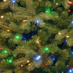 7.5ft. Pre-Lit Downswept Douglas® Fir Tree, Dual Color LED Lights 14 7.5ft. Pre-Lit Downswept Douglas® Fir Tree, Dual Color LED Lights -Michaels Store D228432S 14