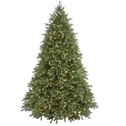 7.5ft. Pre-Lit Jersey Fraser Fir Artificial Christmas Tree, Clear Lights