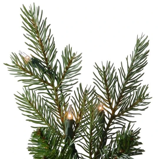 9ft. Pre-Lit Feel-Real® Nordic Spruce® Medium Artificial Christmas Tree, Clear Lights 5 9ft. Pre-Lit Feel-Real® Nordic Spruce® Medium Artificial Christmas Tree, Clear Lights - Image 5