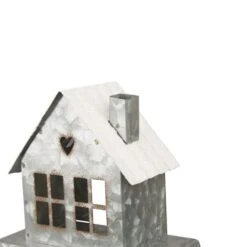 Glitzhome® 6" Galvanized House Stocking Holder -Michaels Store D231677S 5