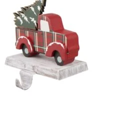 Glitzhome® 6" Red Car & Truck Stocking Holder Set 15 Glitzhome® 6" Red Car & Truck Stocking Holder Set -Michaels Store D231694S 7