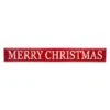 Glitzhome® 45.75" Merry Christmas Metal Wall Sign