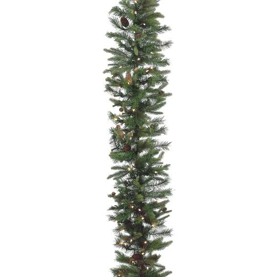 9ft. Pre-Lit Rocky Mountain Pine Garland 2 9ft. Pre-Lit Rocky Mountain Pine Garland - Image 2