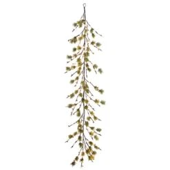 6ft. Twig Artificial Garland, Warm White LED Twinkle Lights -Michaels Store D248323S 20