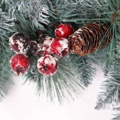 9ft. Sterling Pine Artificial Garland With Pinecones & Red Berries 9 9ft. Sterling Pine Artificial Garland With Pinecones & Red Berries -Michaels Store D248327S 3
