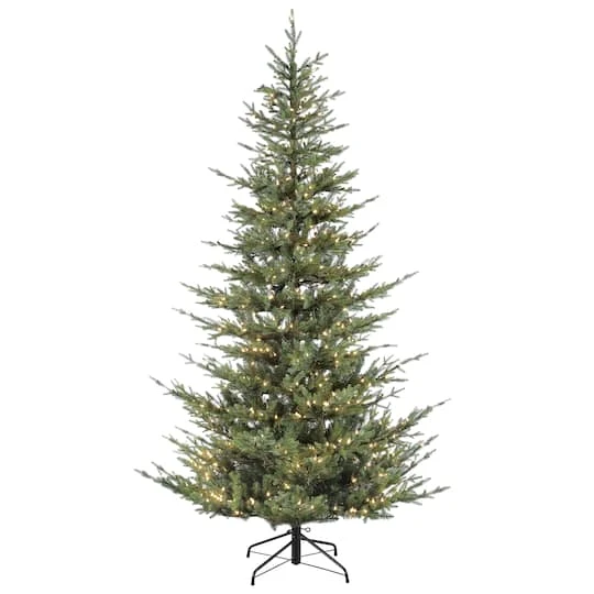 4.5ft. Pre-Lit Natural Fir Artificial Christmas Tree Insta-Shape®, Clear Lights 2 4.5ft. Pre-Lit Natural Fir Artificial Christmas Tree Insta-Shape®, Clear Lights - Image 2
