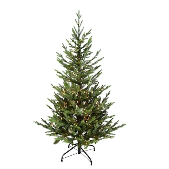 4.5ft. Pre-Lit Natural Fir Artificial Christmas Tree Insta-Shape®, Clear Lights 5 4.5ft. Pre-Lit Natural Fir Artificial Christmas Tree Insta-Shape®, Clear Lights - Image 5