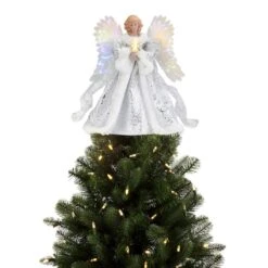 Animated Celestial Angel Tree Topper -Michaels Store D250294S 2