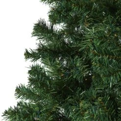 7.5ft. Pre-Lit Northern Tip Pine Artificial Christmas Tree, Clear LED Lights -Michaels Store D251346S 5