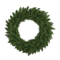 24" LED Green Pine Artificial Christmas Wreath -Michaels Store D251388S 3