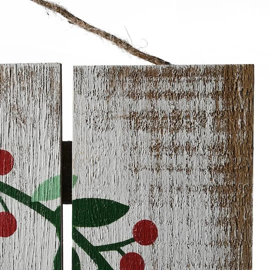 13" Merry & Bright Christmas Holiday Wall Sign 4 13" Merry & Bright Christmas Holiday Wall Sign - Image 4