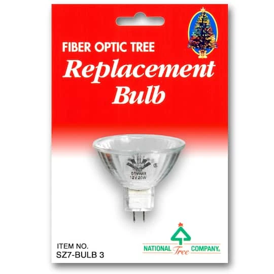 Fiber Optics Replacement Bulb, 12V-20W 1 Fiber Optics Replacement Bulb, 12V-20W