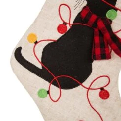 Glitzhome® 21" LED Cat Christmas Stockings, 2ct. -Michaels Store D252863S 8