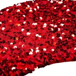 Glitzhome® 21" Red Sequin Christmas Stocking, 2ct. -Michaels Store D252910S 7