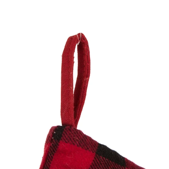 Glitzhome® Pre-Lit 21" Cat Embroidered Linen Christmas Stocking With LED Lighting 4 Glitzhome® Pre-Lit 21" Cat Embroidered Linen Christmas Stocking With LED Lighting - Image 4