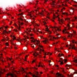 Glitzhome® 21" Red Sequin Christmas Stocking -Michaels Store D252961S 5