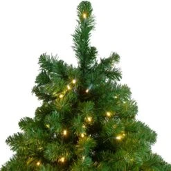 Northlight 14ft. Pre-Lit Full Olympia Pine Artificial Christmas Tree With Wheels & Warm Clear LED Lights -Michaels Store D253635S 13