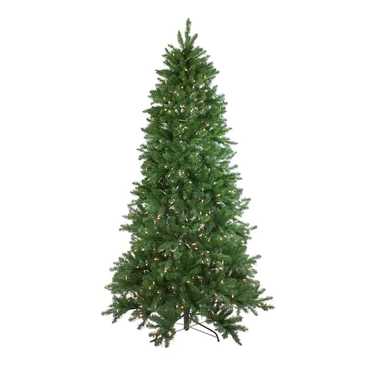 Northlight 9ft. Pre-Lit Neola Fraser Fir Artificial Christmas Tree, Dual LED Lights With Instant Connect Technology 1 Northlight 9ft. Pre-Lit Neola Fraser Fir Artificial Christmas Tree, Dual LED Lights With Instant Connect Technology