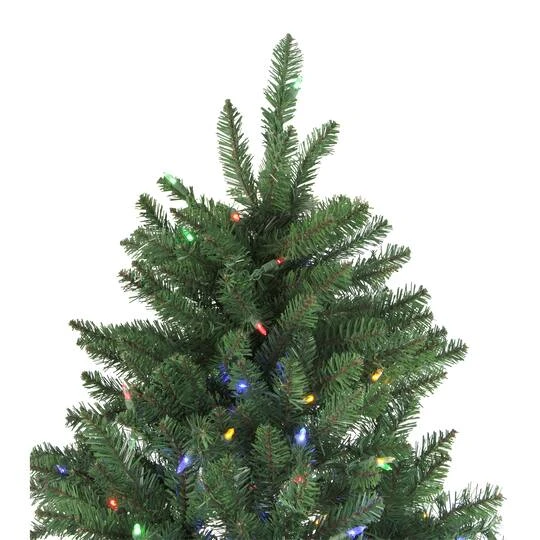 Northlight 9ft. Pre-Lit Neola Fraser Fir Artificial Christmas Tree, Dual LED Lights With Instant Connect Technology 8 Northlight 9ft. Pre-Lit Neola Fraser Fir Artificial Christmas Tree, Dual LED Lights With Instant Connect Technology - Image 8