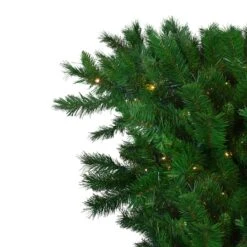Northlight 9ft. Pre-lit Sugar Pine Upside Down Artificial Christmas Tree, Clear LED Lights -Michaels Store D253673S 2