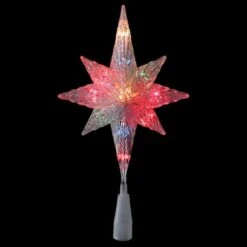 Northlight 11" Lighted Clear Crystal Star Of Bethlehem Tree Topper -Michaels Store D253706S 12