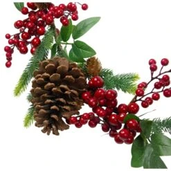 Northlight 5ft. Pre-Decorated Berries & Pinecones Pine Springs Garland -Michaels Store D253712S 13