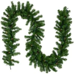 Northlight 9ft. Pre-Lit Multicolor Lighted Oak Creek Pine Garland -Michaels Store D253718S 11