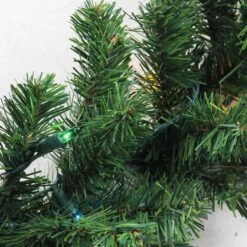 Northlight 9ft. Pre-Lit Multicolor Lighted Oak Creek Pine Garland -Michaels Store D253718S 2