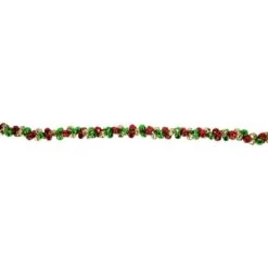 Northlight 5ft. Green & Red Festive Jingle Bell Garland -Michaels Store D253721S 16