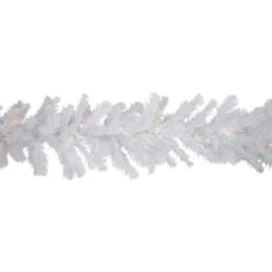 Northlight 9ft. Clear Lighted Snow White Garland 15 Northlight 9ft. Clear Lighted Snow White Garland -Michaels Store D253722S 14