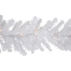Northlight 9ft. Clear Lighted Snow White Garland 16 Northlight 9ft. Clear Lighted Snow White Garland -Michaels Store D253722S 15