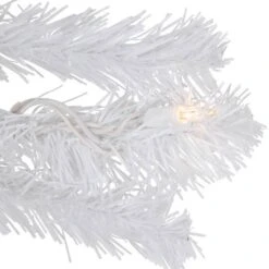 Northlight 9ft. Clear Lighted Snow White Garland 17 Northlight 9ft. Clear Lighted Snow White Garland -Michaels Store D253722S 16