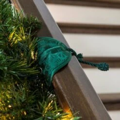 Northlight 7.25" Snowflakes Patterned Banister Protecting Christmas Garland Ties, 3ct. -Michaels Store D253725S 14