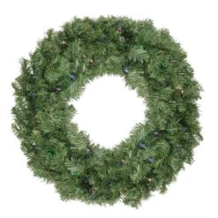 Northlight 30" LED Canadian Pine Artificial Christmas Wreath