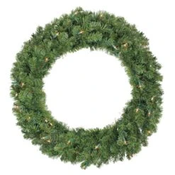 Northlight 3ft. Pre-Lit Canadian Pine Artificial Christmas Wreath