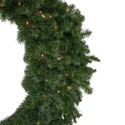Northlight 4ft. Pre-Lit Canadian Pine Artificial Christmas Wreath 16 Northlight 4ft. Pre-Lit Canadian Pine Artificial Christmas Wreath -Michaels Store D253742S 13