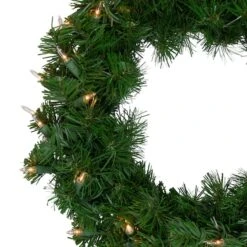 Northlight 16" Pre-Lit Deluxe Windsor Pine Artificial Christmas Wreath 12 Northlight 16" Pre-Lit Deluxe Windsor Pine Artificial Christmas Wreath -Michaels Store D253750S 12