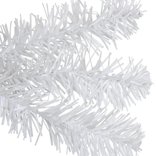 Northlight 24" White Canadian Pine Artificial Christmas Wreath 8 Northlight 24" White Canadian Pine Artificial Christmas Wreath - Image 8