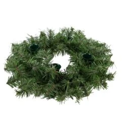 Northlight 12" Pine Artificial Christmas Advent Candle Holder Wreath -Michaels Store D253754S 11